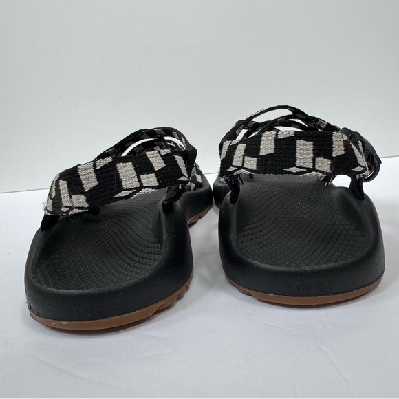 CHACO ZX/2 Classic Womens Black and White Nylon Sandal J107214 size 8 eur 39 - Picture 10 of 14